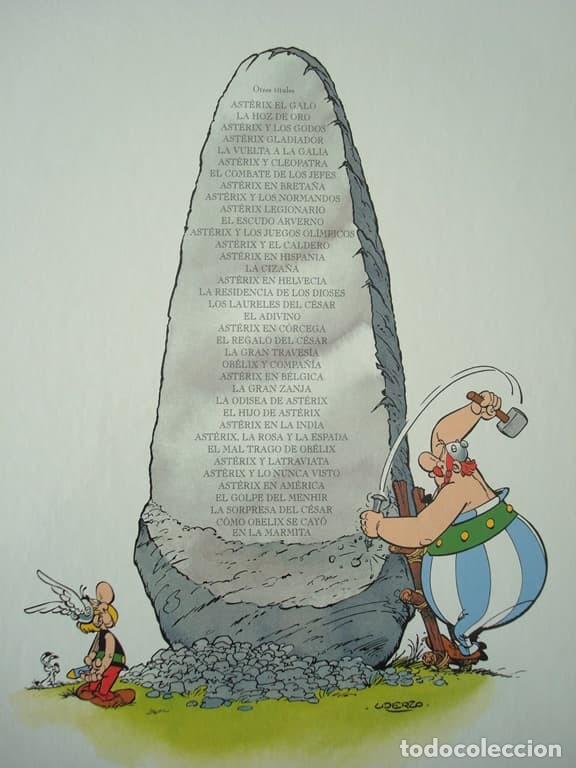 Tebeos: Ast&eacute;rix y Ob&eacute;lix. Lote de 7 n&uacute;meros desde 1987 a 2013 - Foto 26