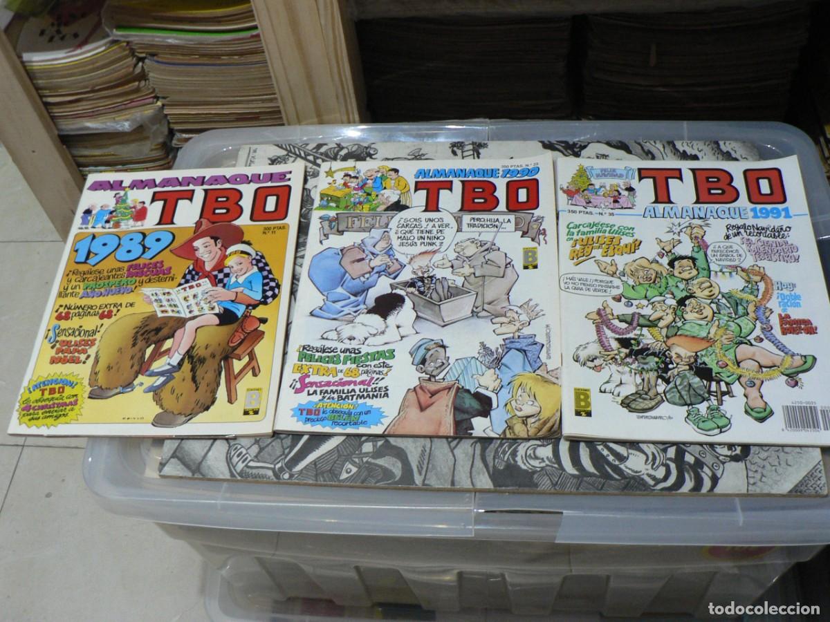 Tebeos: LOTE DE 18 ALMANAQUES Y EXTRAS DEL T.B.O. - Foto 5