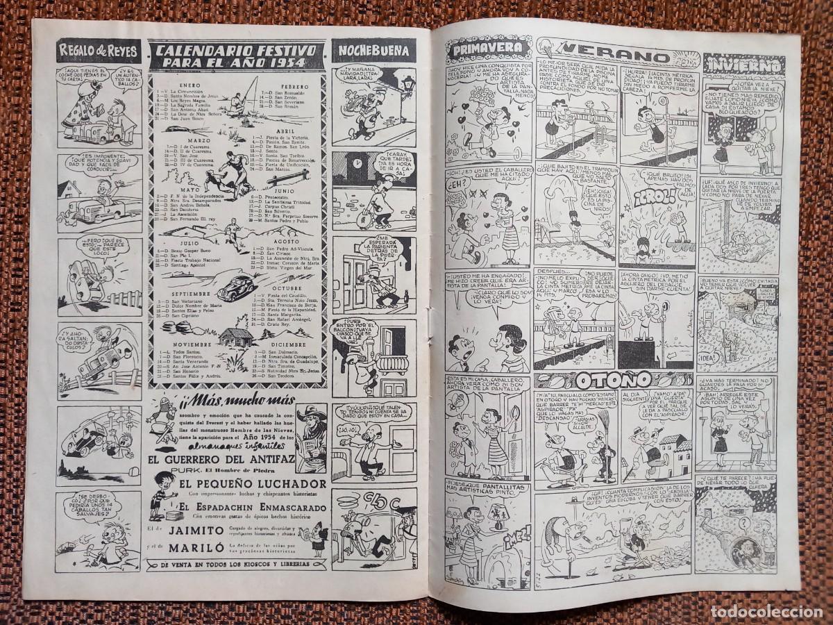 Tebeos: ALMANAQUE ROBERTO ALC&Aacute;ZAR 1954 - Foto 7