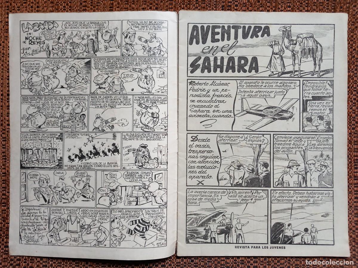 Tebeos: ALMANAQUE ROBERTO ALC&Aacute;ZAR 1959 - Foto 2