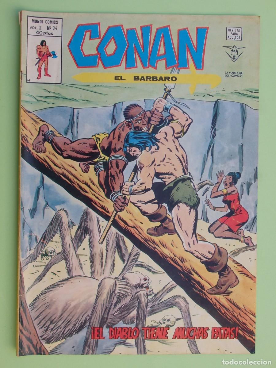 Tebeos: Conan el B&aacute;rbaro n&ordm; 34 - VOL. 2 - Foto 1