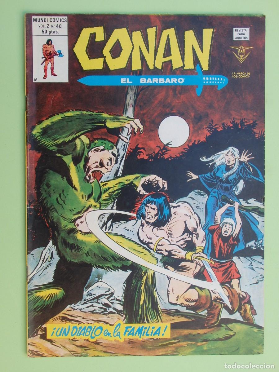 Tebeos: Conan el B&aacute;rbaro n&ordm; 40 - VOL. 2 - Foto 1