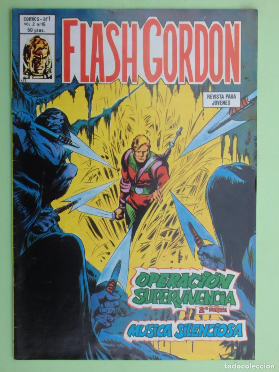 Tebeos: Flash Gordon VOL. 2 n&ordm; 15 - Foto 1