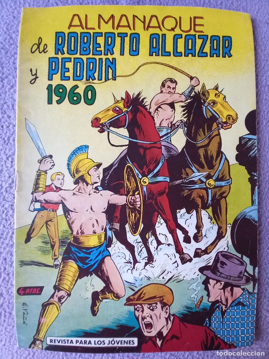 Tebeos: Almanaque Roberto alc&aacute;zar 1960 - Foto 1