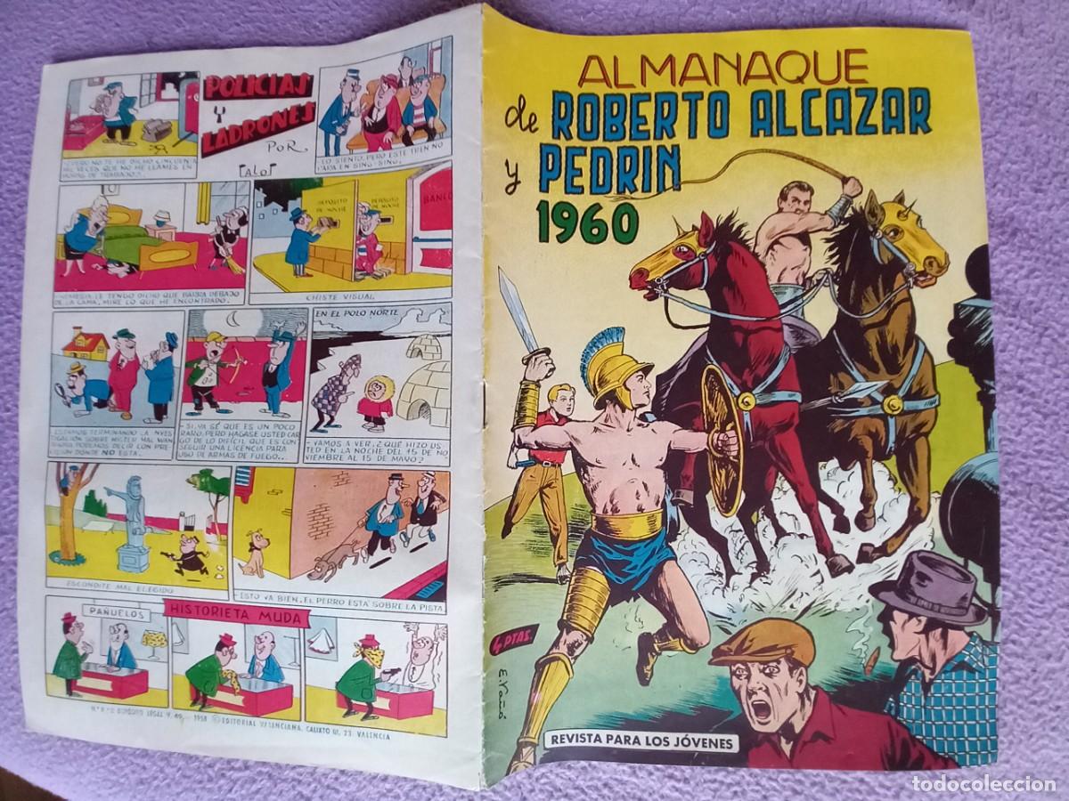 Tebeos: Almanaque Roberto alc&aacute;zar 1960 - Foto 10