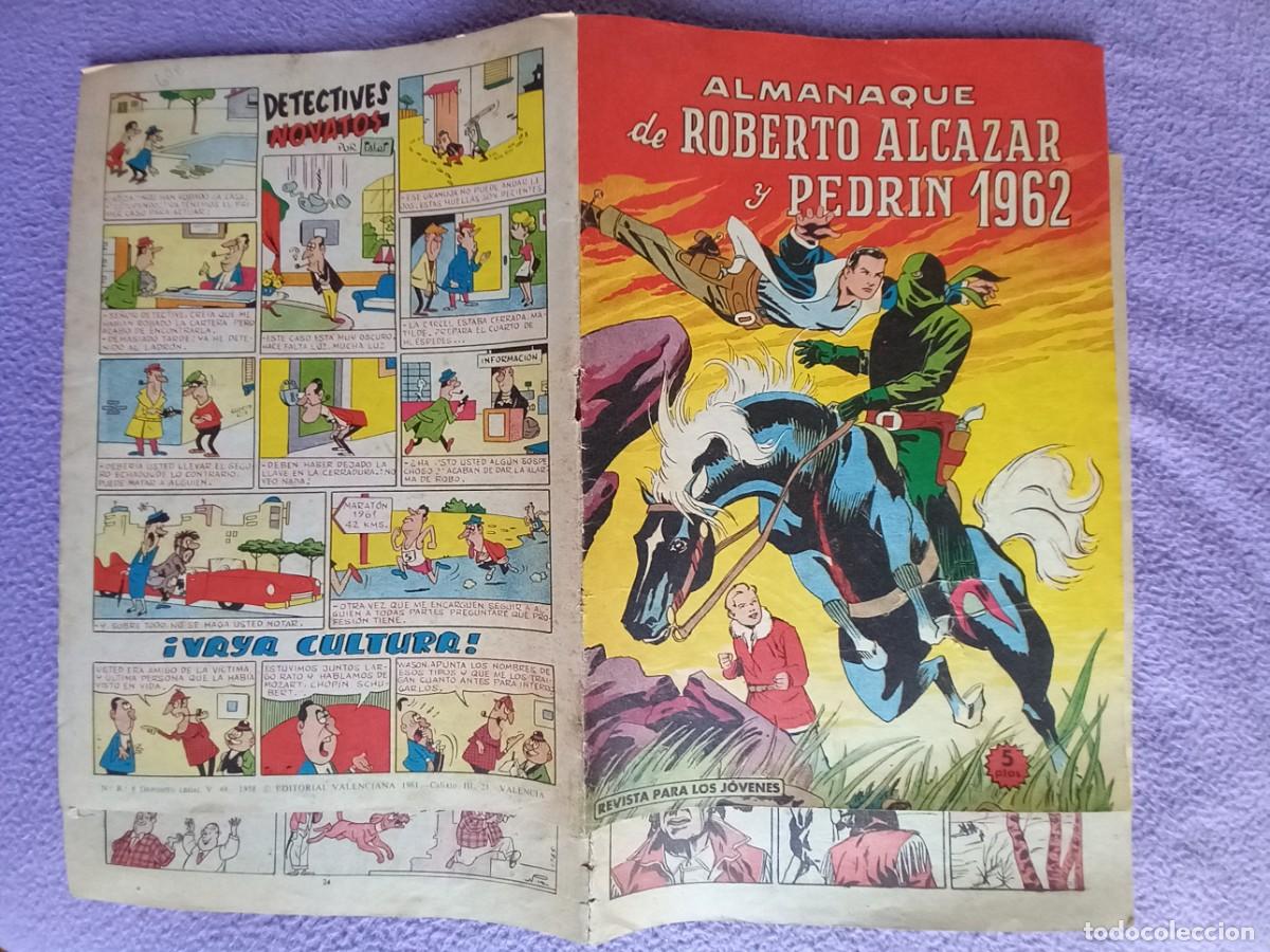 Tebeos: Almanaque Roberto alc&aacute;zar 1962 - Foto 9