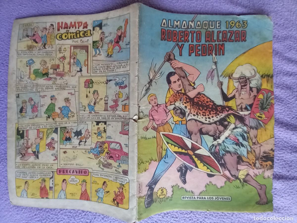 Tebeos: Almanaque Roberto alc&aacute;zar 1963 - Foto 10