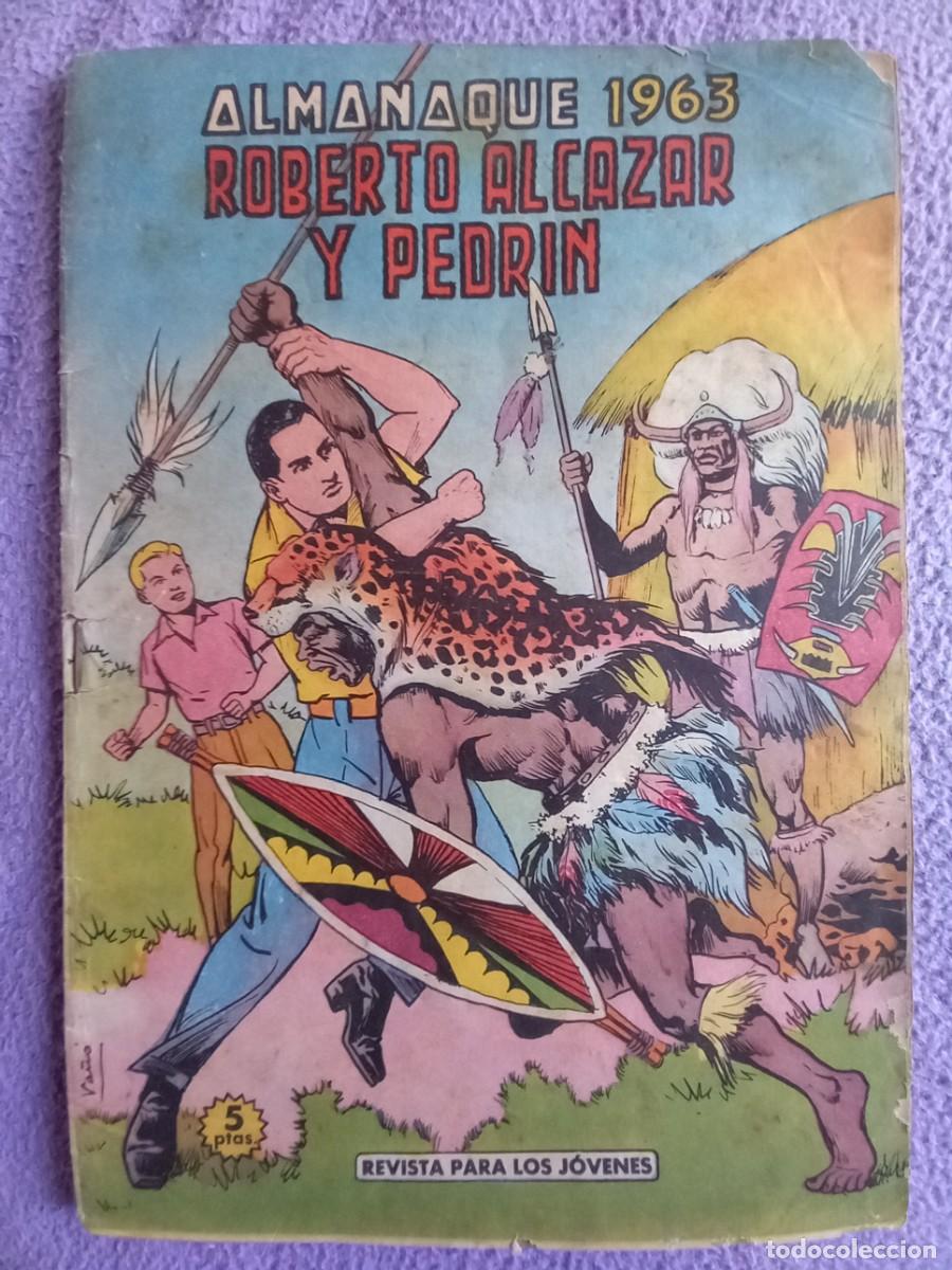 Tebeos: Almanaque Roberto alc&aacute;zar 1963 - Foto 1