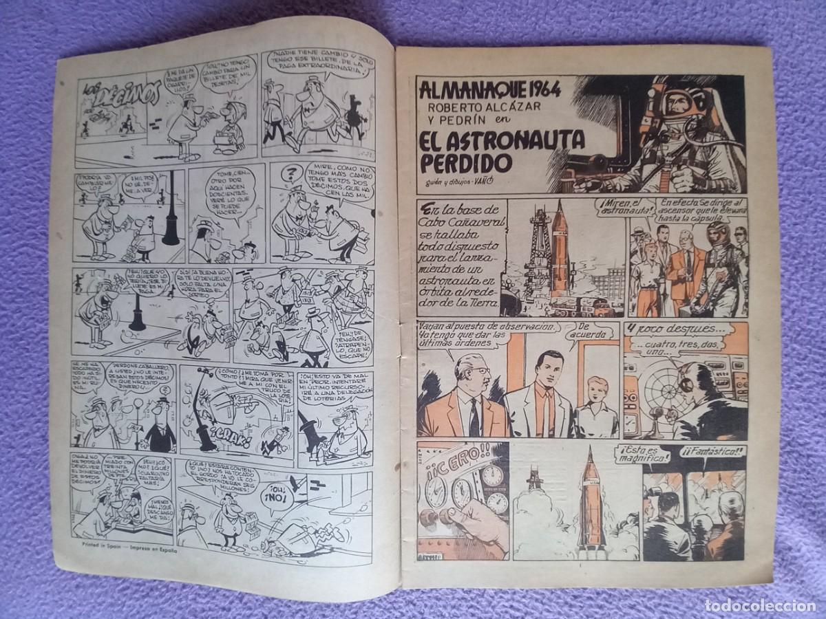 Tebeos: Almanaque Roberto alc&aacute;zar 1964 - Foto 2