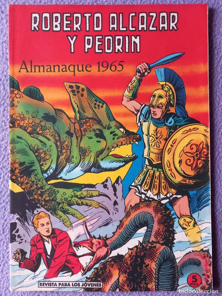 Tebeos: Almanaque Roberto alc&aacute;zar 1965 - Foto 1