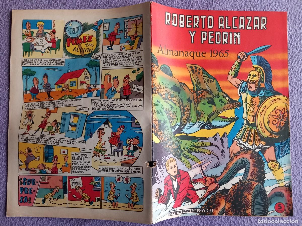 Tebeos: Almanaque Roberto alc&aacute;zar 1965 - Foto 9