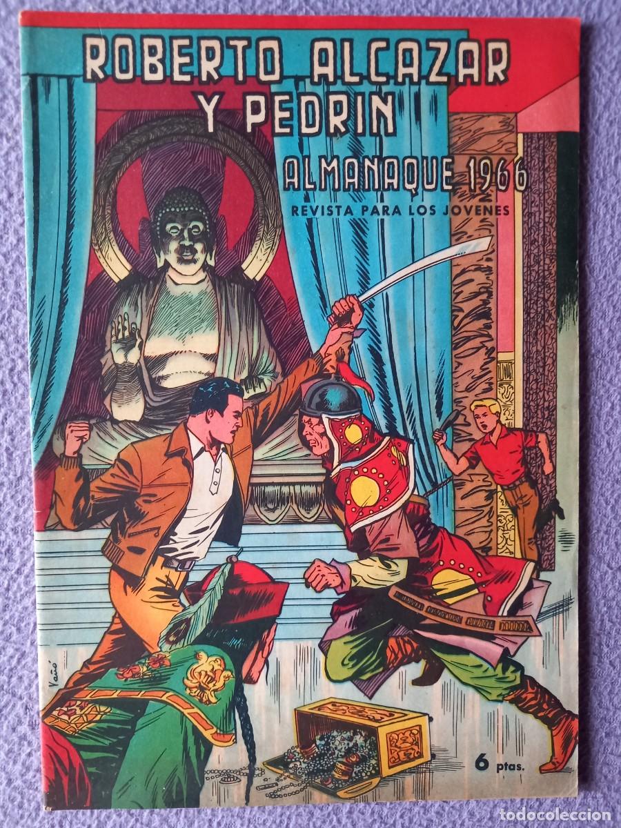 Tebeos: Almanaque Roberto alc&aacute;zar 1966 - Foto 1