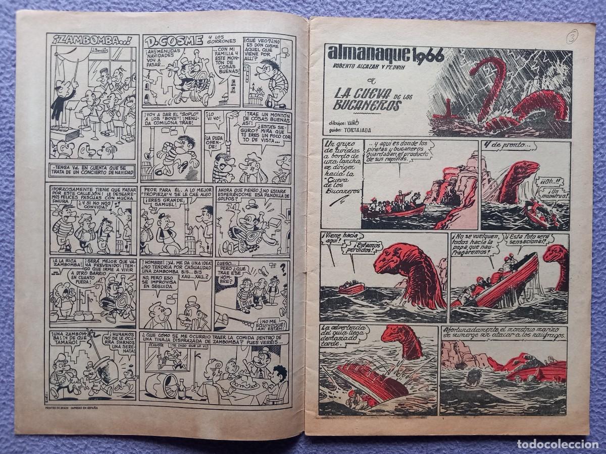 Tebeos: Almanaque Roberto alc&aacute;zar 1966 - Foto 5
