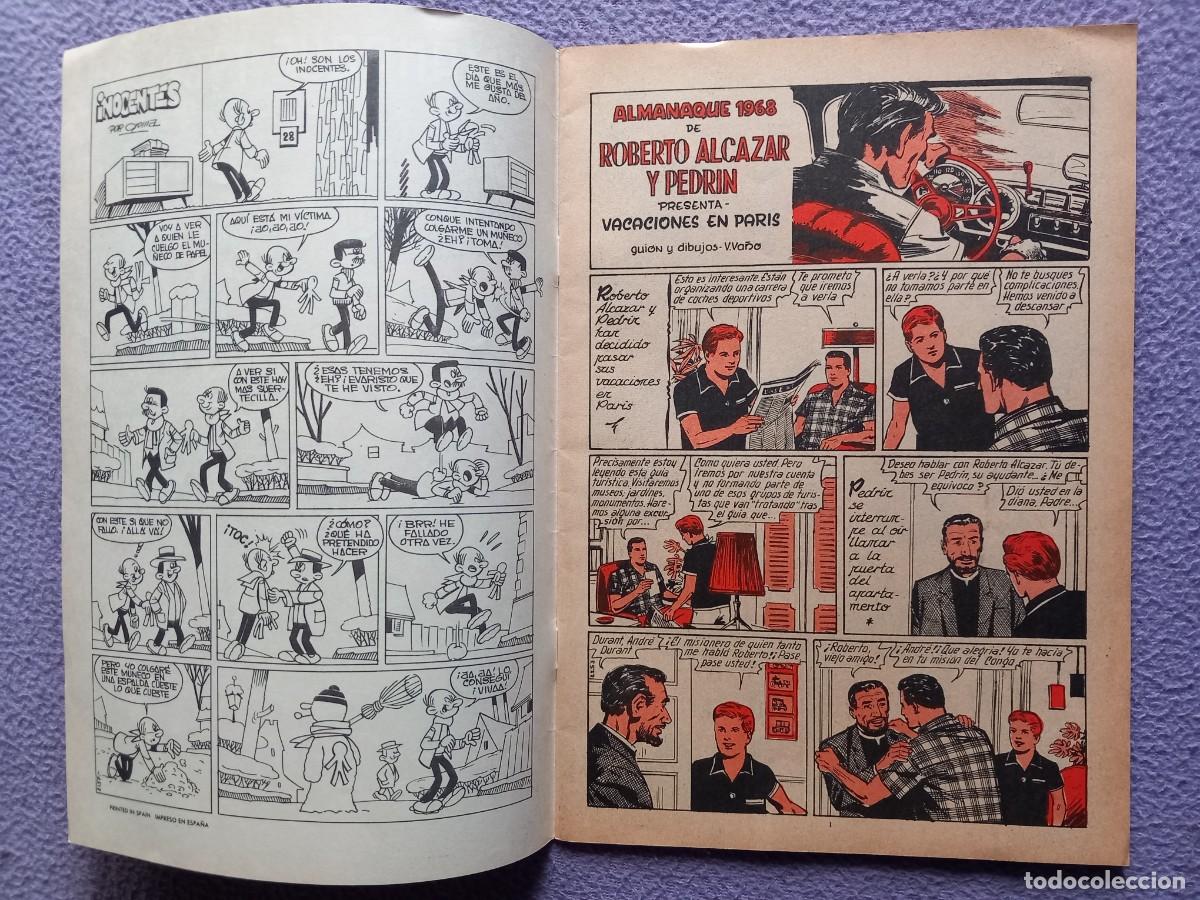 Tebeos: Almanaque Roberto alc&aacute;zar 1968 - Foto 2