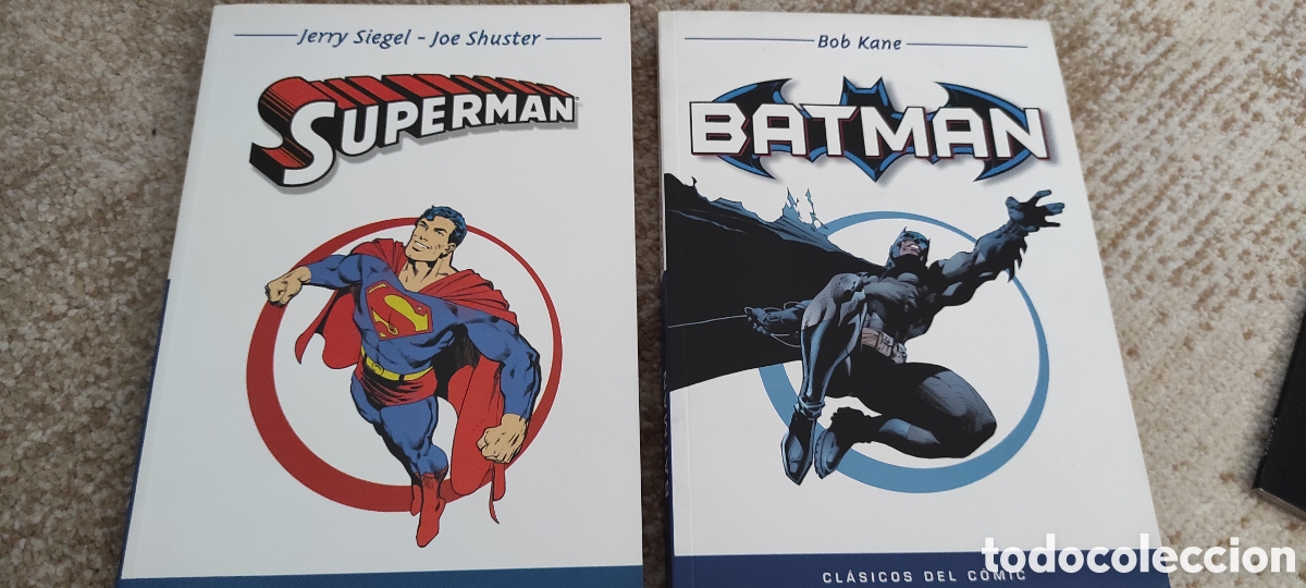 Tebeos: Cl&aacute;sicos del c&oacute;mic - Superman y Batman - 2 libros - Foto 1