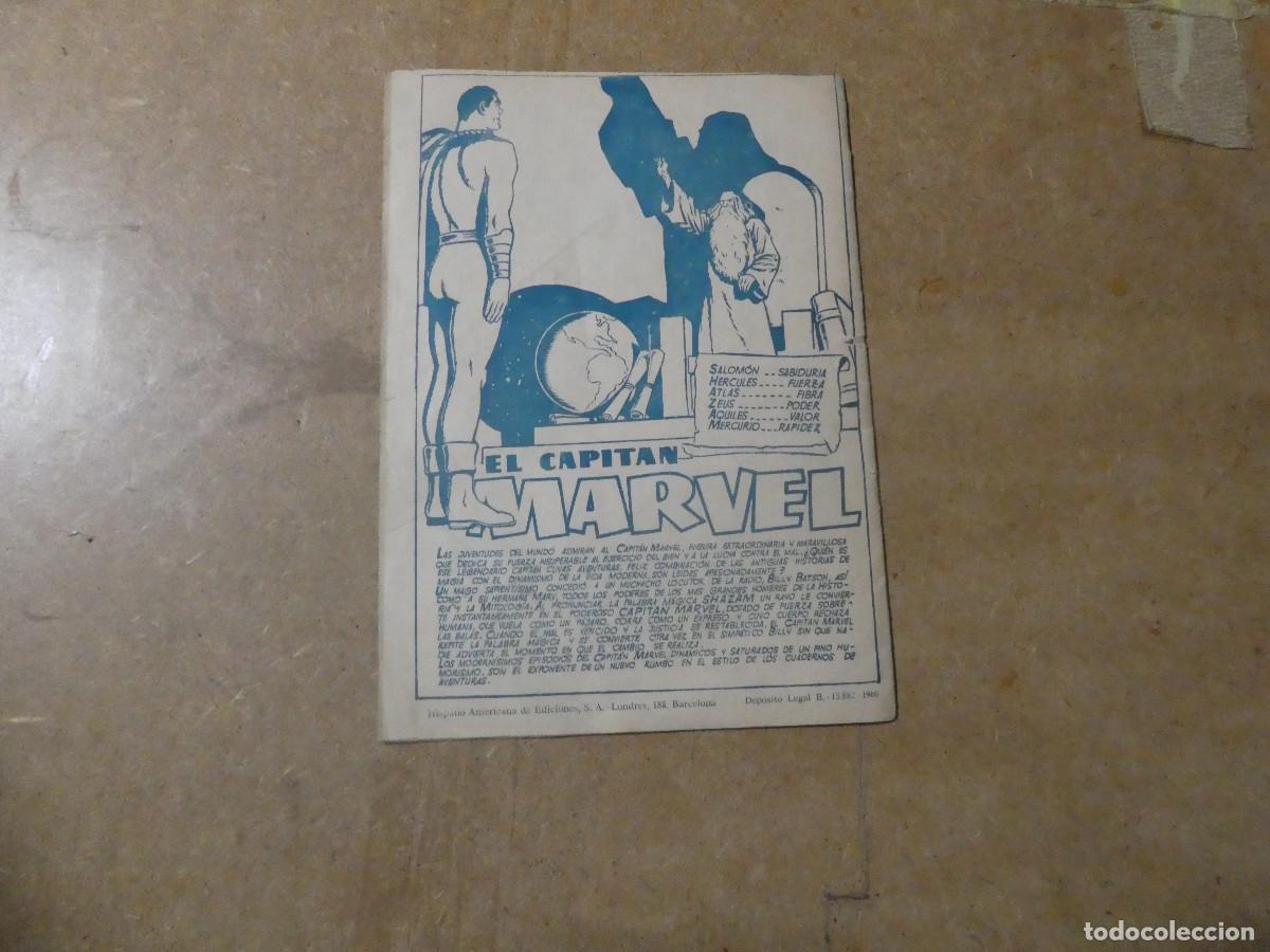Tebeos: el capit&aacute;n marvel n&ordm; 7, original de hispano americana ediciones - Foto 2
