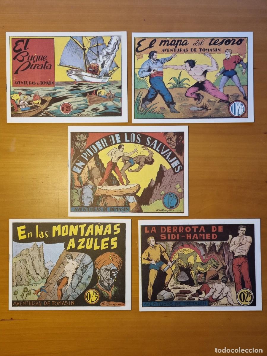 Tebeos: AVENTURAS DE TOMASIN Colecci&oacute;n Completa FACSIMIL - Foto 1