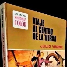 Tebeos: COLECCIÓN HISTORIAS COLOR -VIAJE AL CENTRO DE LA TIERRA- JULIO VERNE (LIBRO-COMIC)