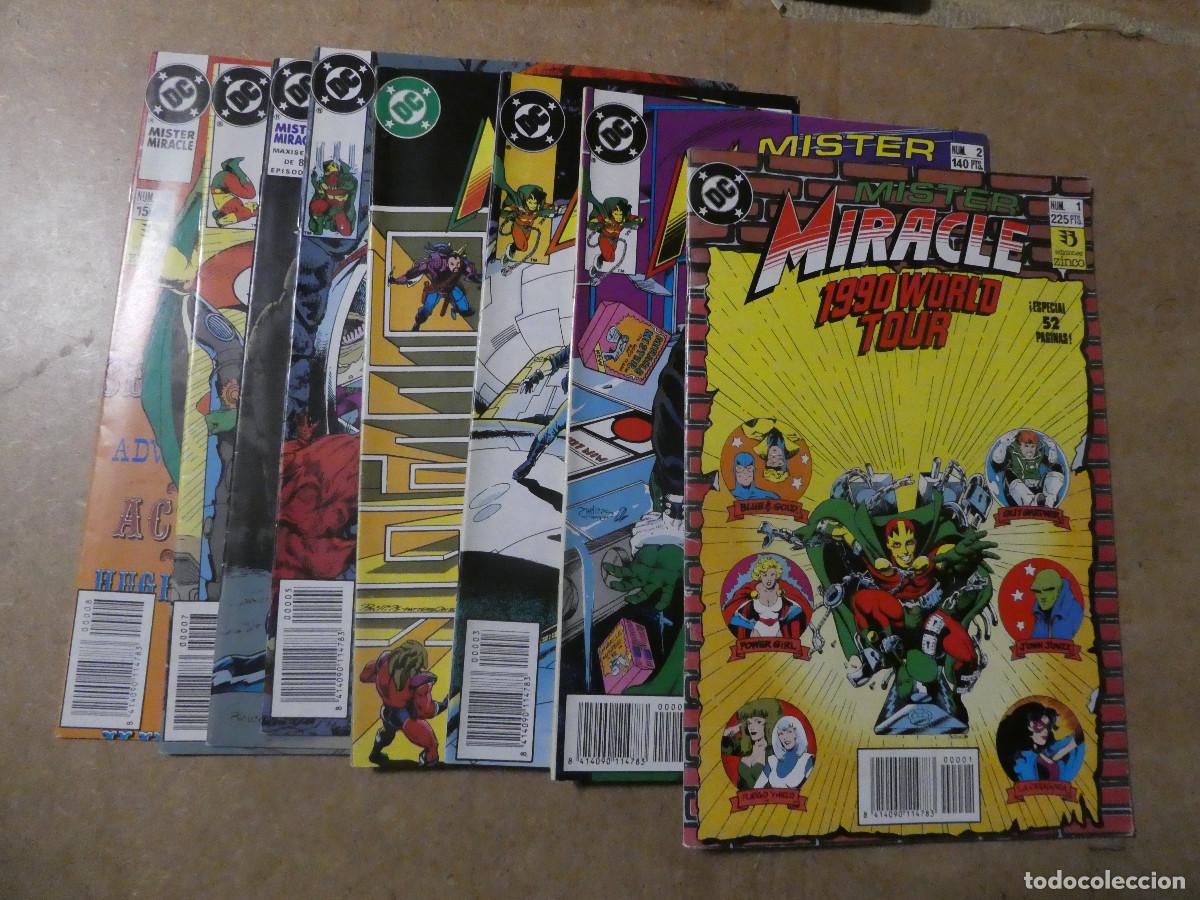 Tebeos: Mister Miracle colecci&oacute;n completa 8 n&uacute;meros de zinco - Foto 1