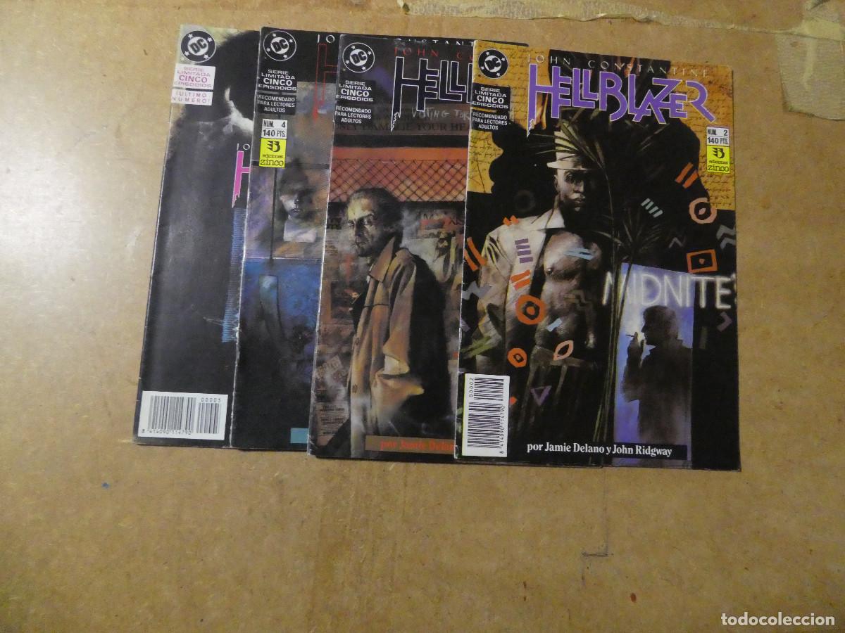 Tebeos: John Constantine, Hellblazer, miniserie completa 5 n&uacute;meros + extra, Zinco - Foto 2