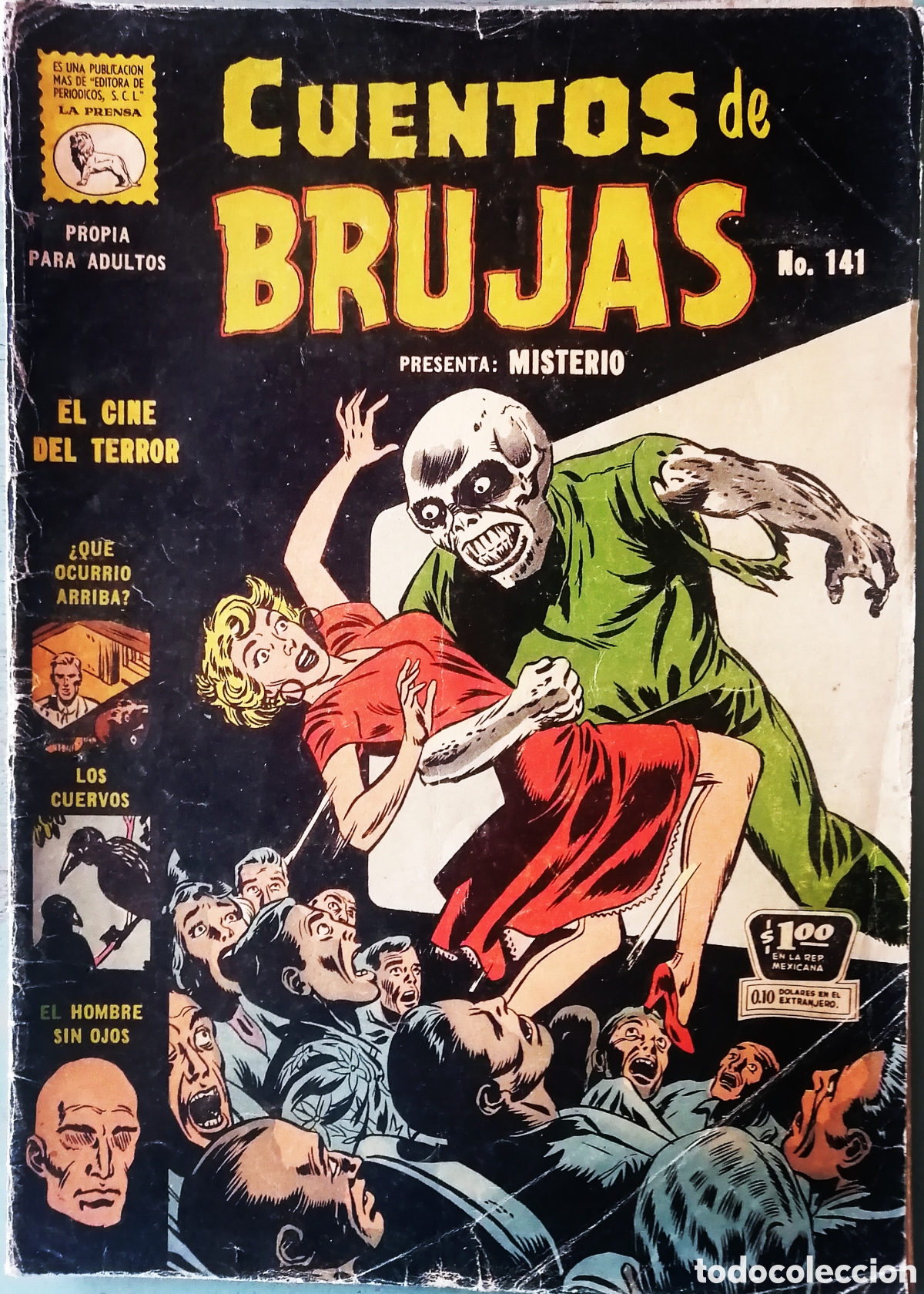 Tebeos: Cuentos de Brujas 141 Cine Terror c&oacute;mic La Prensa - Foto 1
