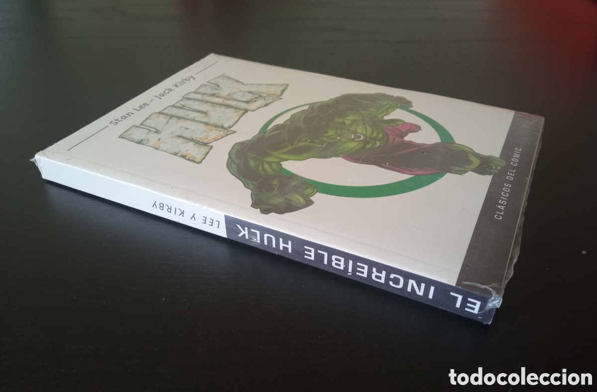 Tebeos: LIBRO, COMIC TEBEO HULK. COLECCI&Oacute;N CLASICOS DEL COMIC. CON PRECINTO. - Foto 2