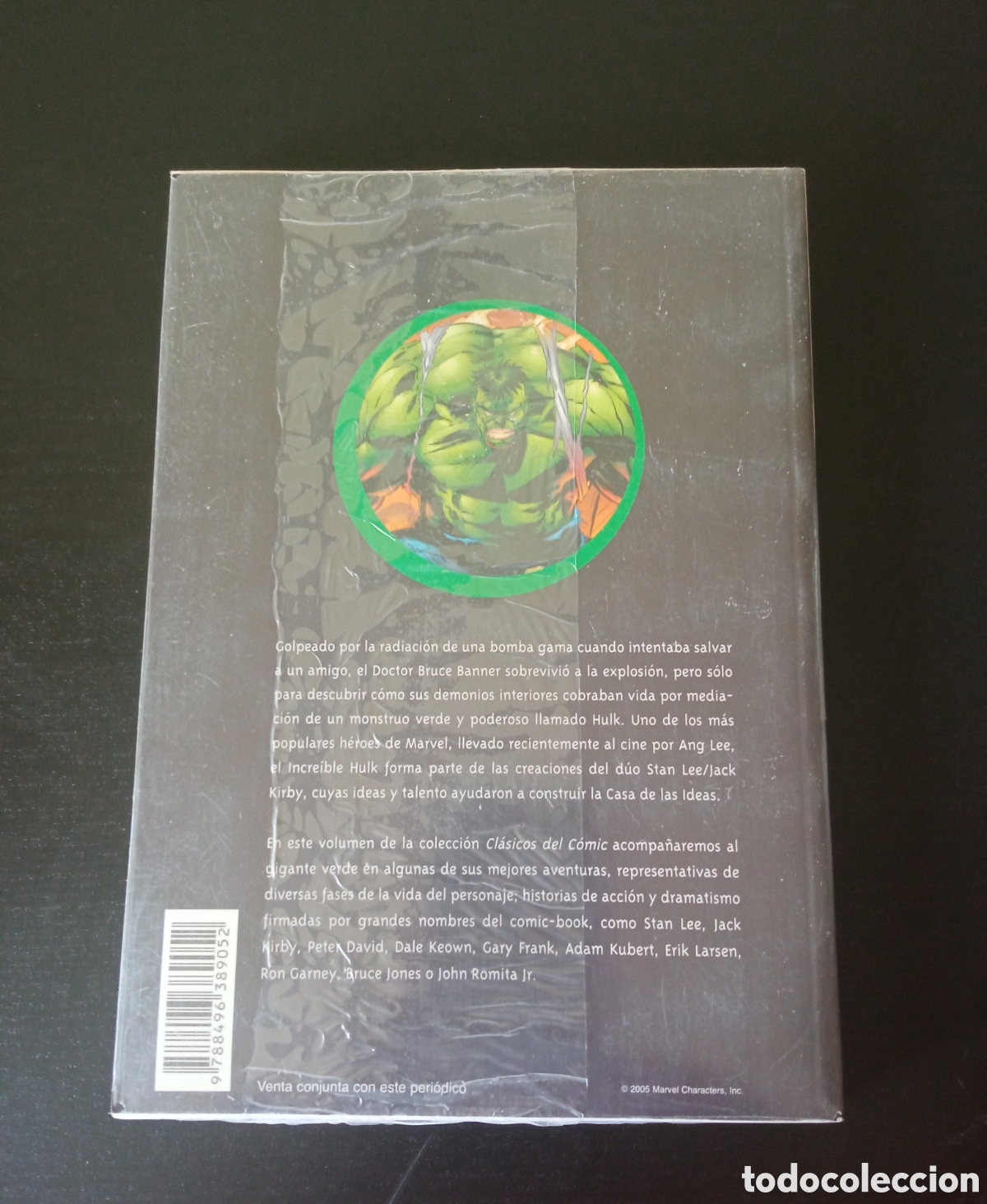 Tebeos: LIBRO, COMIC TEBEO HULK. COLECCI&Oacute;N CLASICOS DEL COMIC. CON PRECINTO. - Foto 3