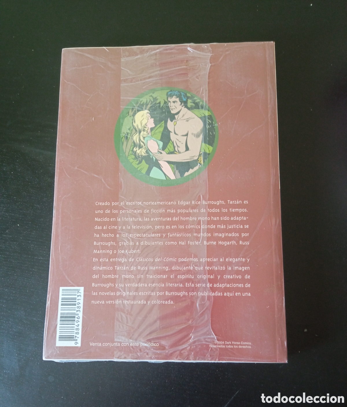 Tebeos: LIBRO , COMIC TEBEO TARZAN. COLECCI&Oacute;N CLASICOS DEL COMIC. CON PRECINTO. - Foto 3