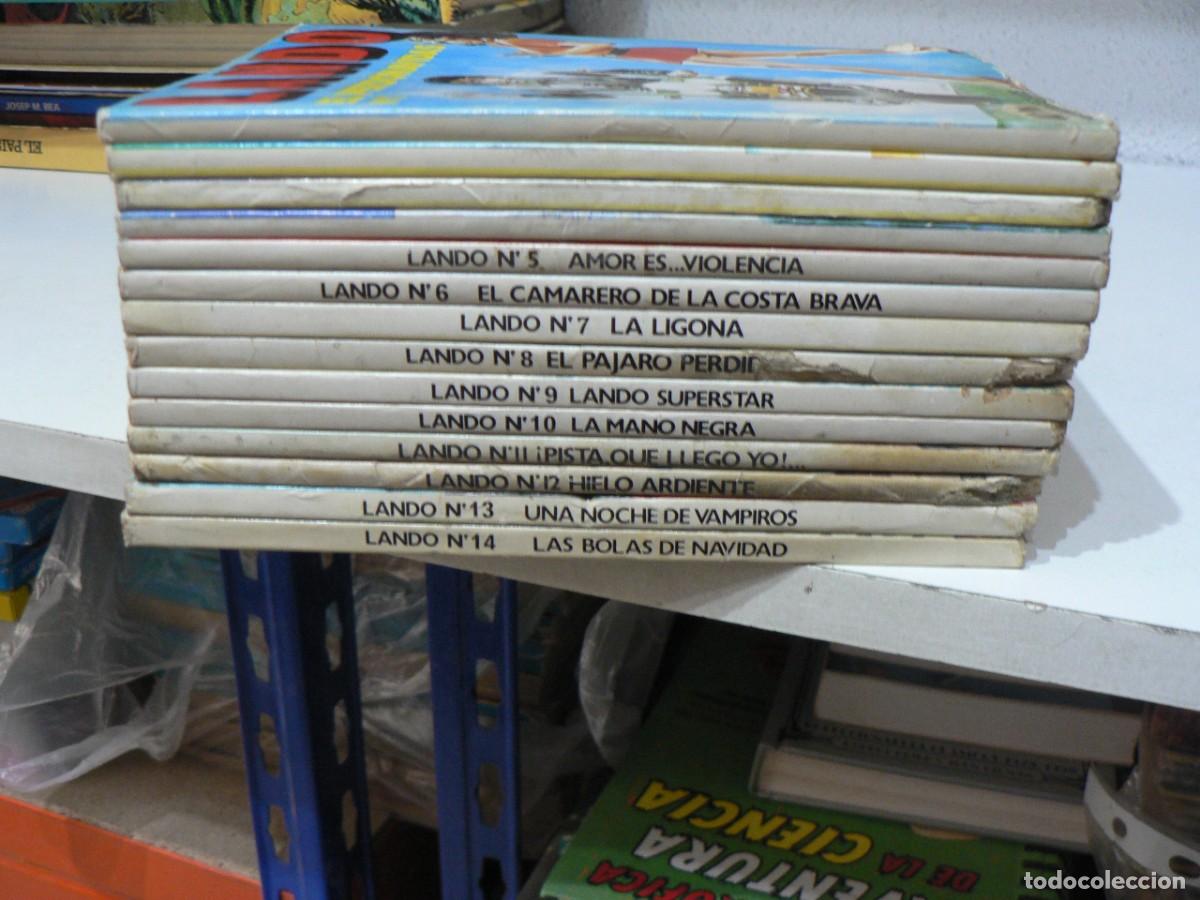 Tebeos: COLECCION COMPLETA DE LANDO - Foto 9