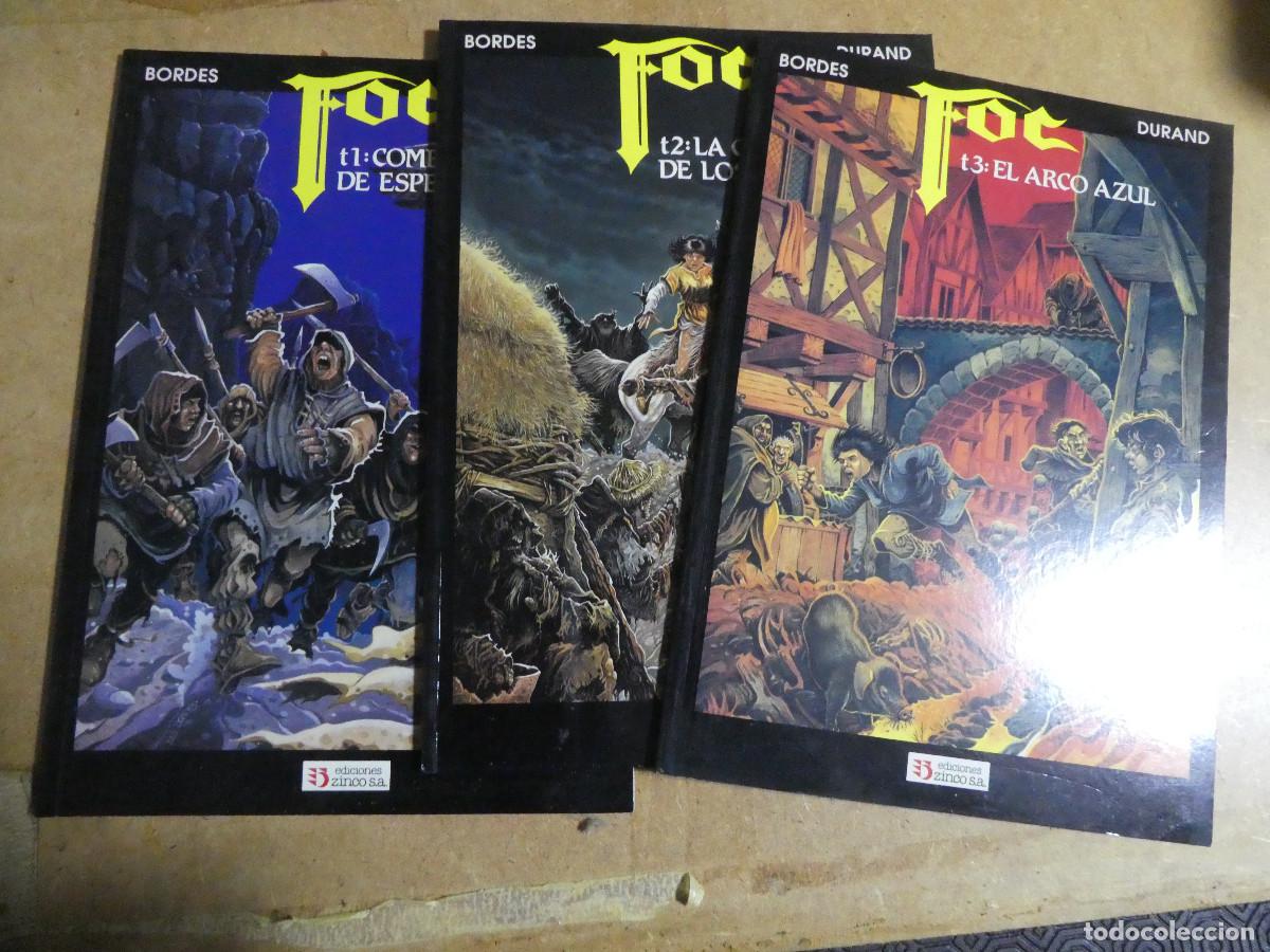 Tebeos: foc, colecci&oacute;n completa 3 n&ordm;s de zinco - Foto 1