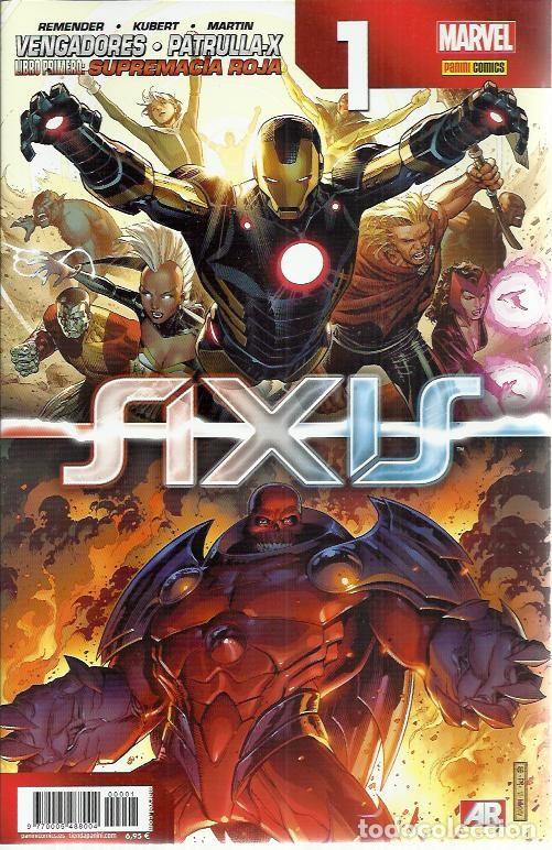 Tebeos: VENGADORES Y PATRULLA-X. AXIS ( PANINI ) 2015 COMPLETA