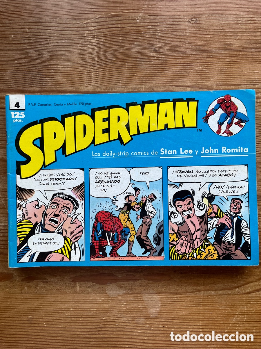 Tebeos: Spiderman lote 24 c&oacute;mic tiras de prensa - Foto 4