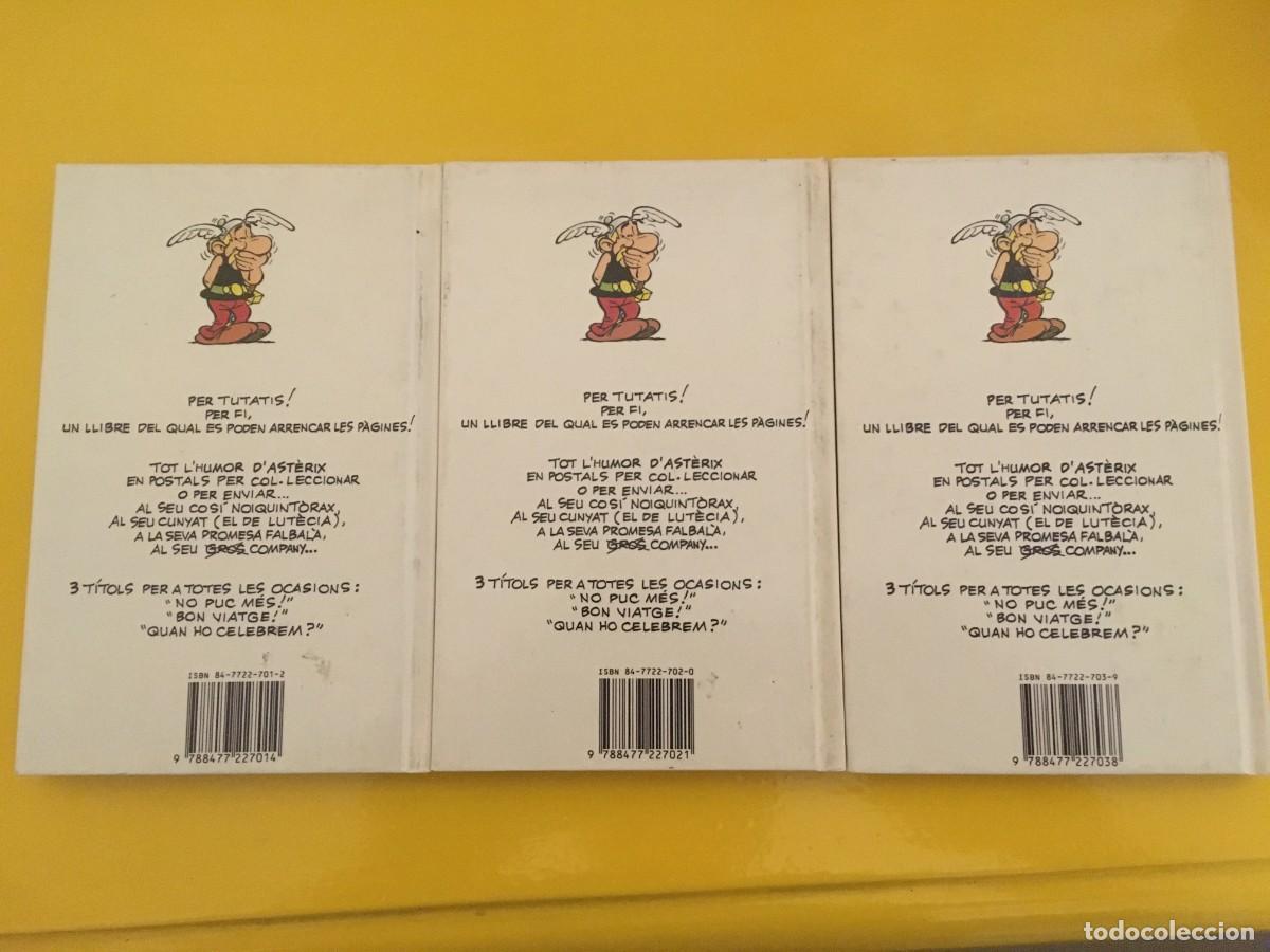 Tebeos: Lote Completo Libro Postales Asterix Descatalogados - Foto 2