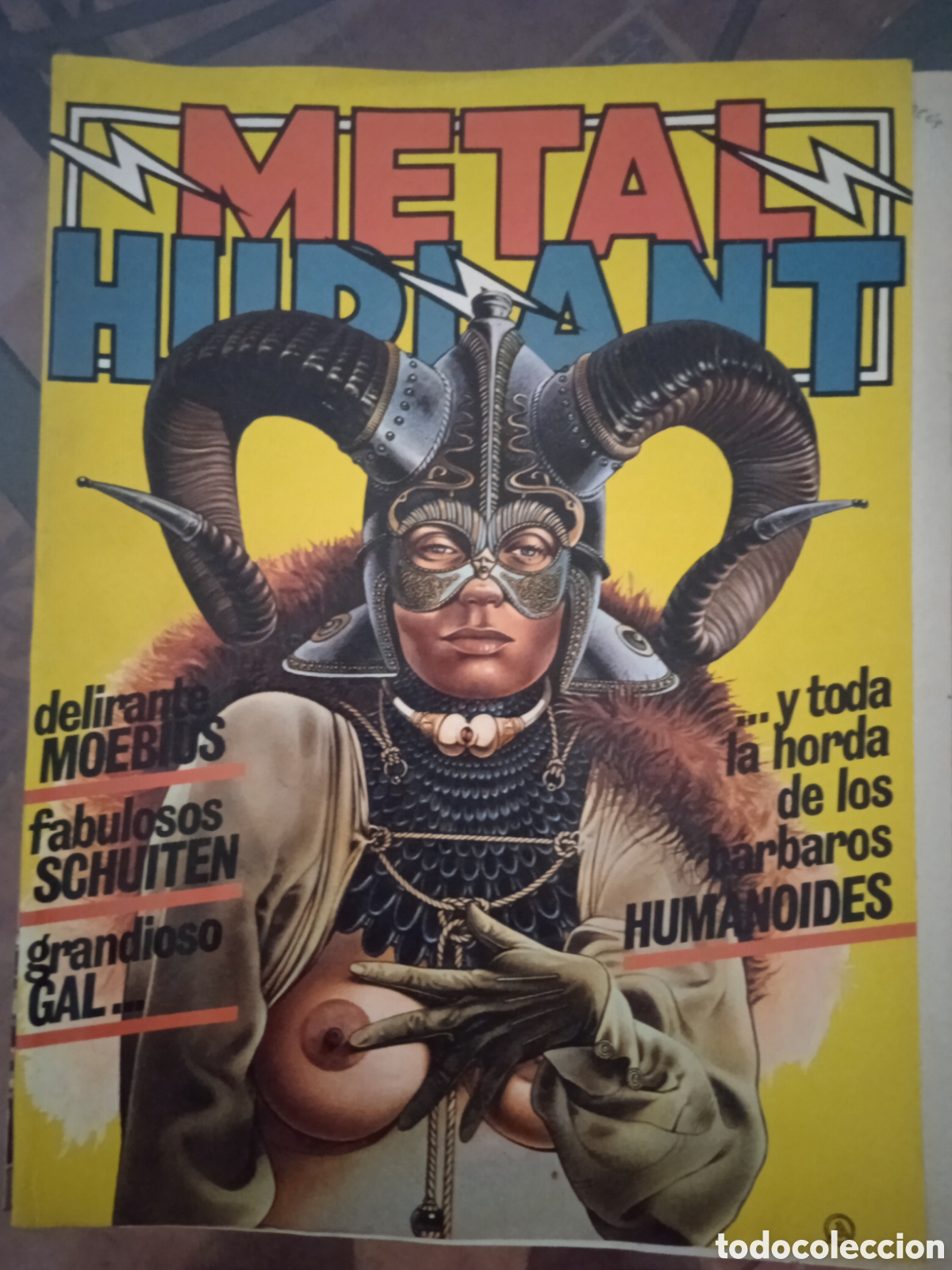 Tebeos: 6 n&uacute;meros metal hurlant - Foto 5