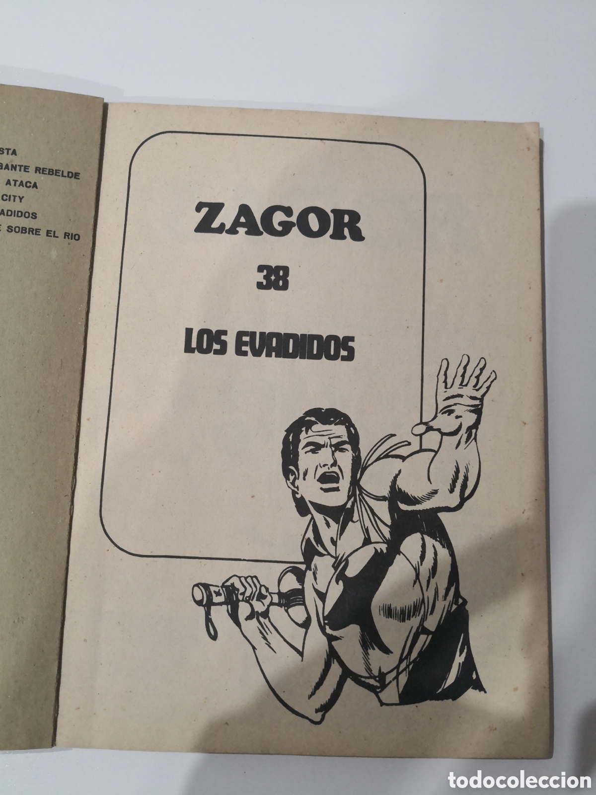 Tebeos: ZAGOR. N&uacute;m 38 &rdquo; Los evadidos&rdquo; - Foto 2