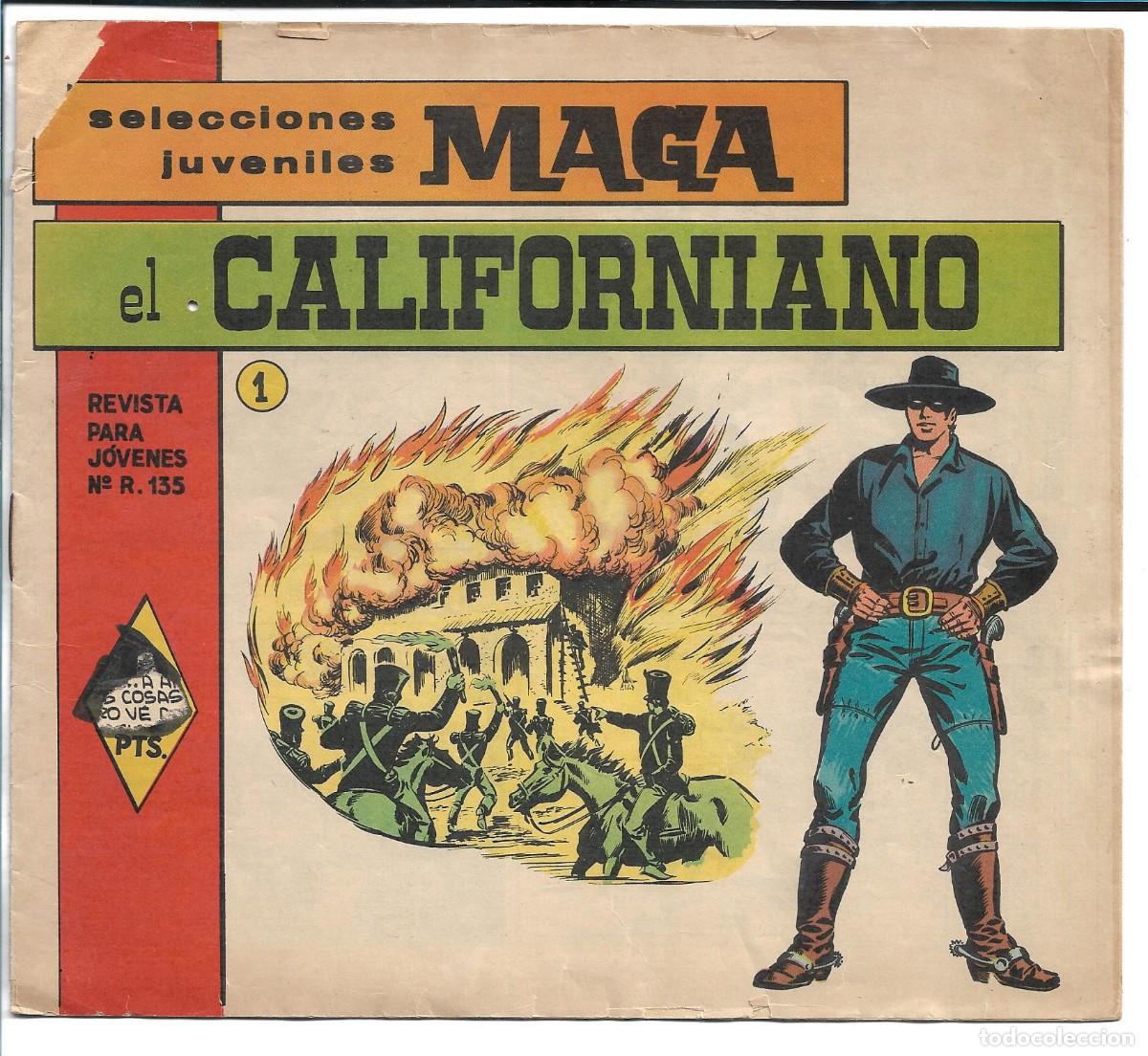 Tebeos: EL CALIFORNIANO - ORIGINAL - COMPLETA - Foto 1