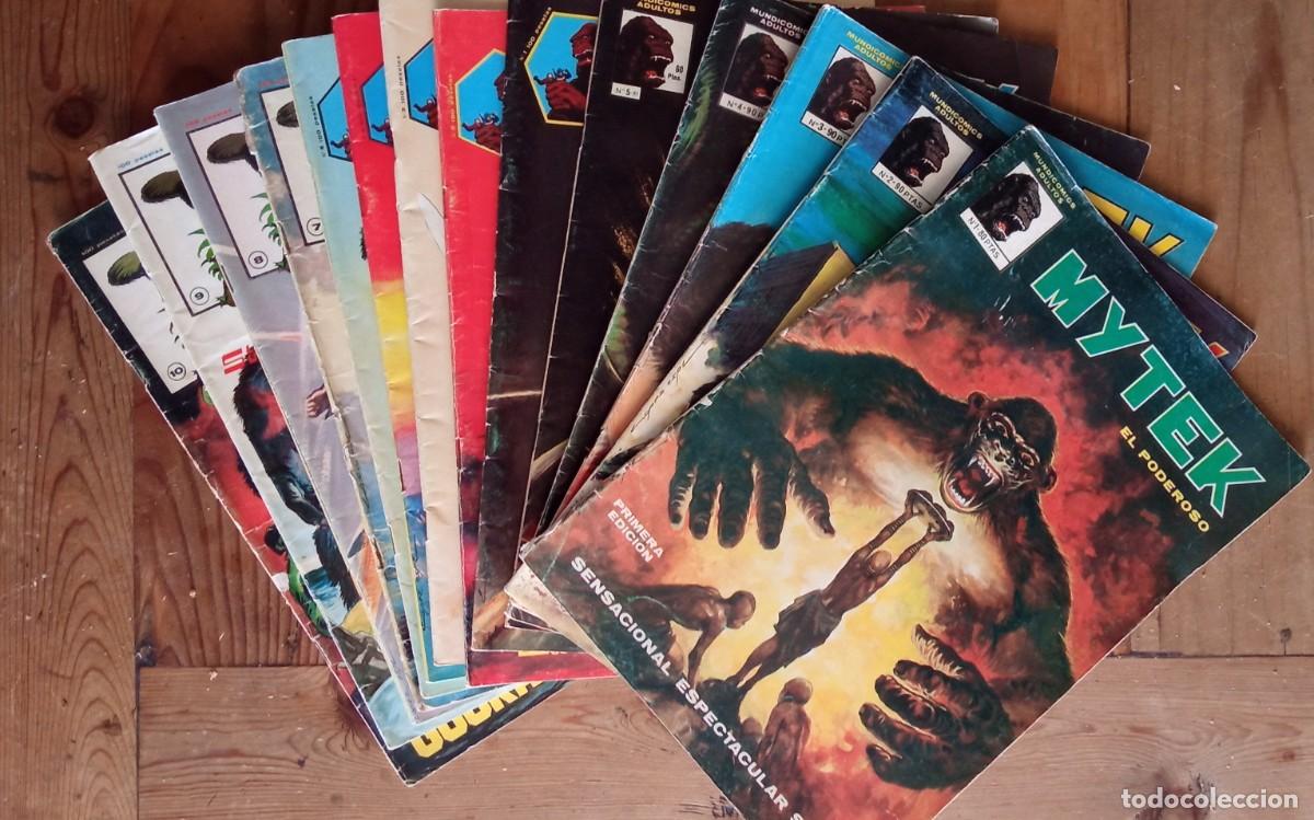 Tebeos: Mytek el poderoso. Colecci&oacute;n completa . Vertice Mundicomics 15 ejemplares - Foto 1