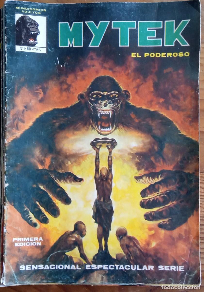 Tebeos: Mytek el poderoso. Colecci&oacute;n completa . Vertice Mundicomics 15 ejemplares - Foto 2