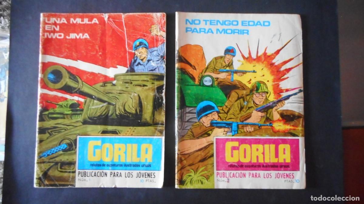 Tebeos: LOTE DE 2 GORILA (URSUS) N&ordm; 1 Y 2 / C-1 - Foto 1