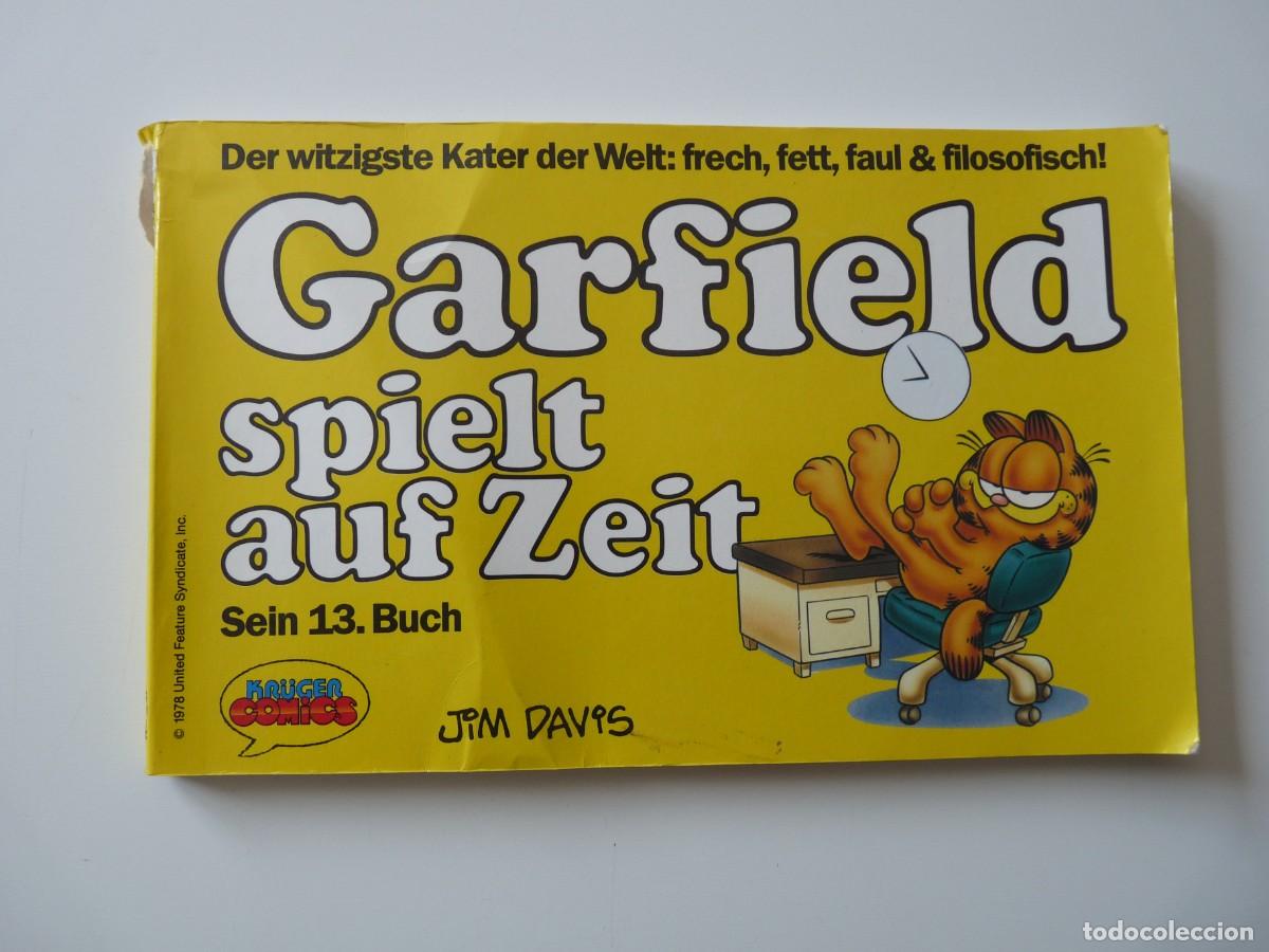 Tebeos: LOTE 5 C&Oacute;MICS DE GARFIELD de JIM DAVIS EN ALEM&Aacute;N REF: 3-352 - Foto 2