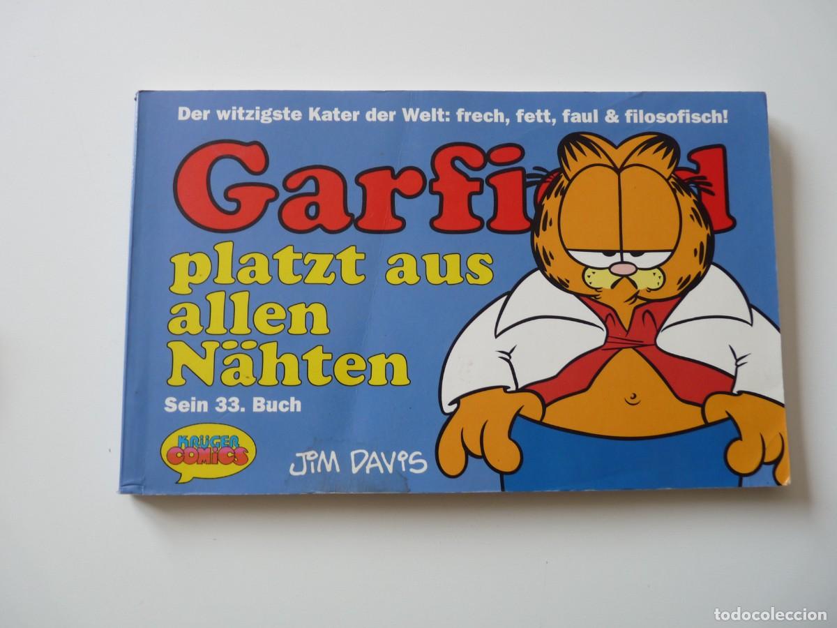 Tebeos: LOTE 5 C&Oacute;MICS DE GARFIELD de JIM DAVIS EN ALEM&Aacute;N REF: 3-352 - Foto 10
