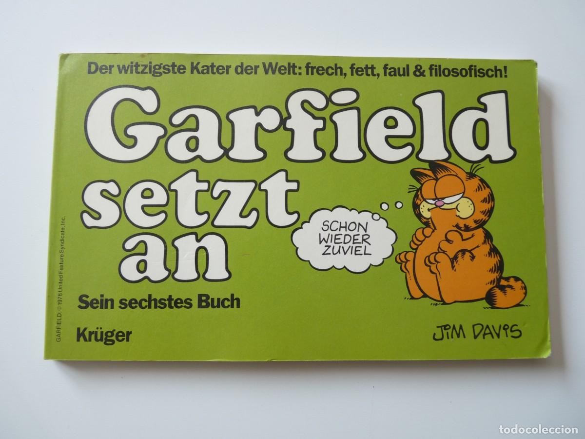 Tebeos: LOTE 5 C&Oacute;MICS DE GARFIELD de JIM DAVIS EN ALEM&Aacute;N REF: 3-352 - Foto 16