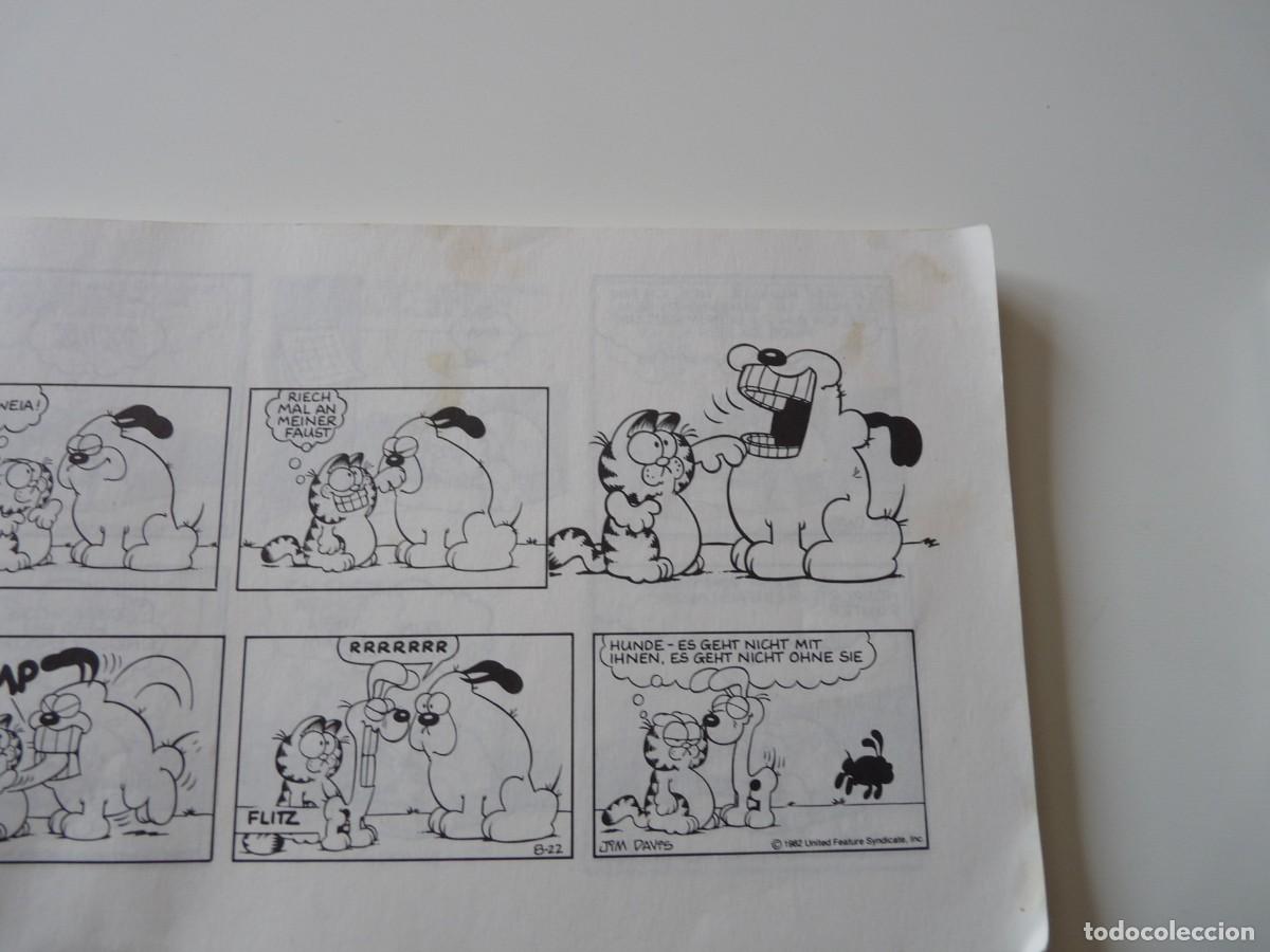 Tebeos: LOTE 5 C&Oacute;MICS DE GARFIELD de JIM DAVIS EN ALEM&Aacute;N REF: 3-352 - Foto 21