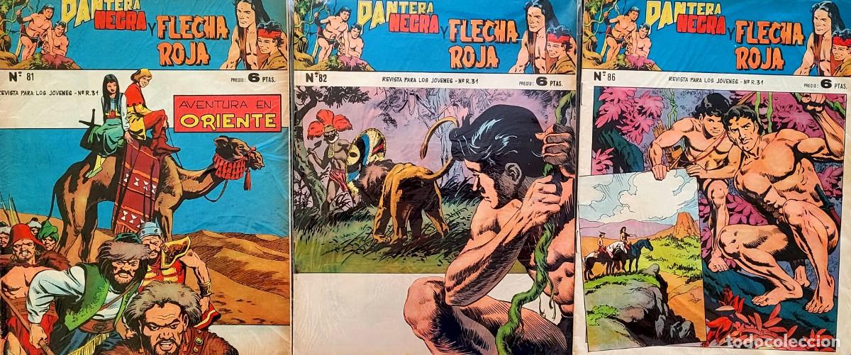 Tebeos: PANTERA NEGRA y FLECHA ROJA - Foto 3