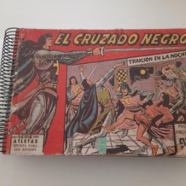 COLECCIÓN COMPLETA ORIGINAL EL CRUZADO NEGRO MAGA 1961.