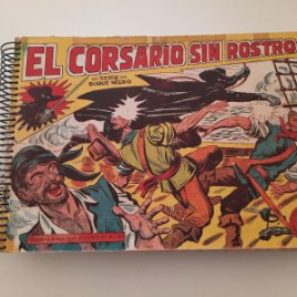 COLECCIÓN COMPLETA ORIGINAL EL CORSARIO SIN ROSTRO MAGA 1959.