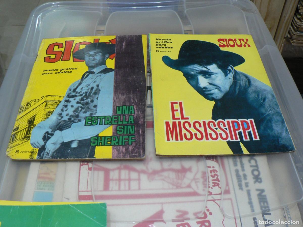Tebeos: LOTE DE SIOUX CON 8 EJEMPLARES - Foto 1