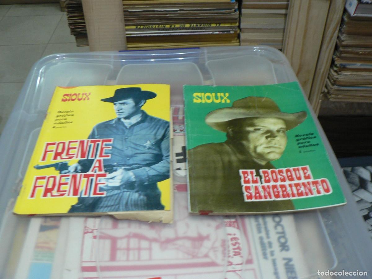 Tebeos: LOTE DE SIOUX CON 8 EJEMPLARES - Foto 2