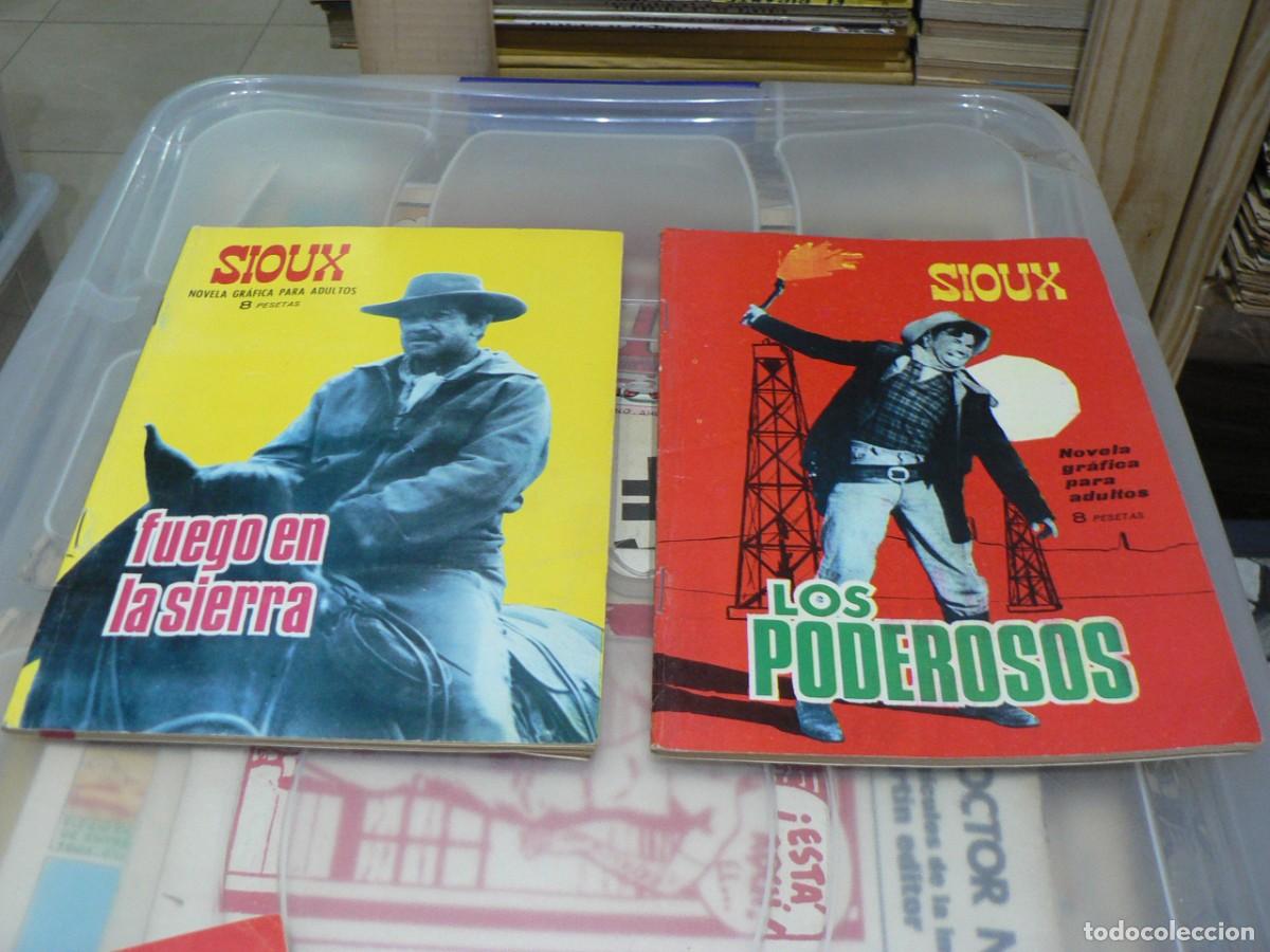 Tebeos: LOTE DE SIOUX CON 8 EJEMPLARES - Foto 3