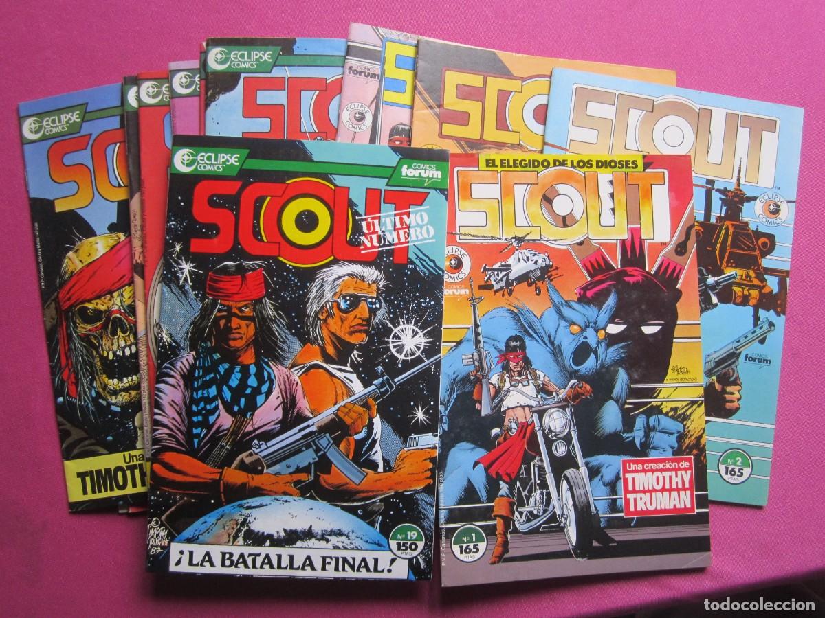 Tebeos: SCOUT EL ELEGIDO POR LOS DIOSES 19 COMPLETA FORUM L1C4 C35